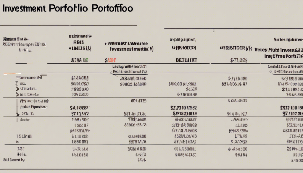 Investment Portfolio