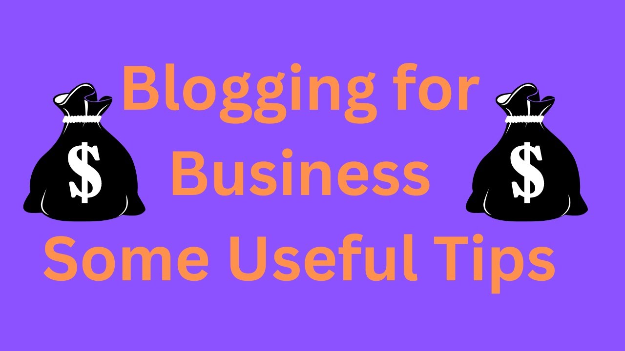 Blogging for Business