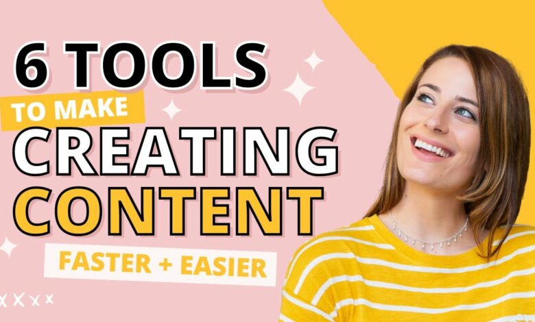 Content Creation Tools