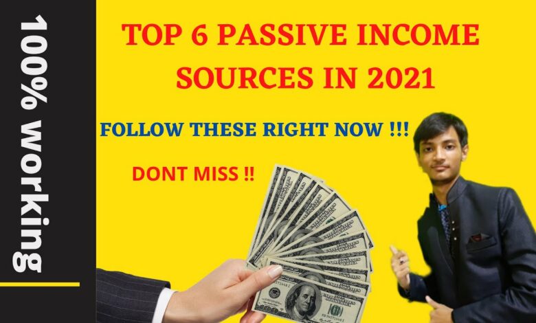 Passive Income Sources