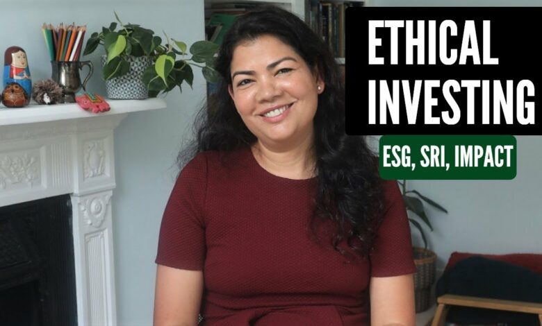 Sustainable and Ethical Investing