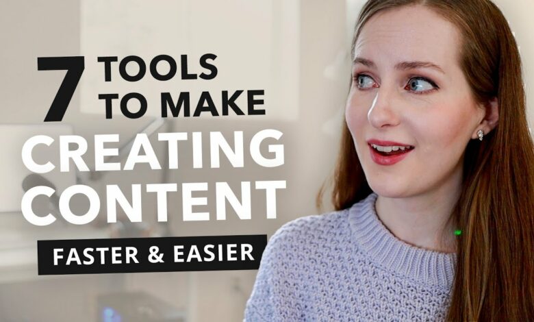 Content Creation Tools