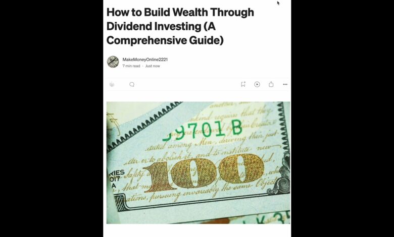 Building Wealth Over Time