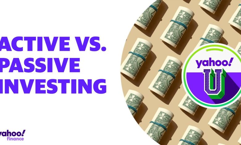 Passive vs. Active Investing